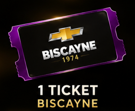 1 TICKET BISCAYNE